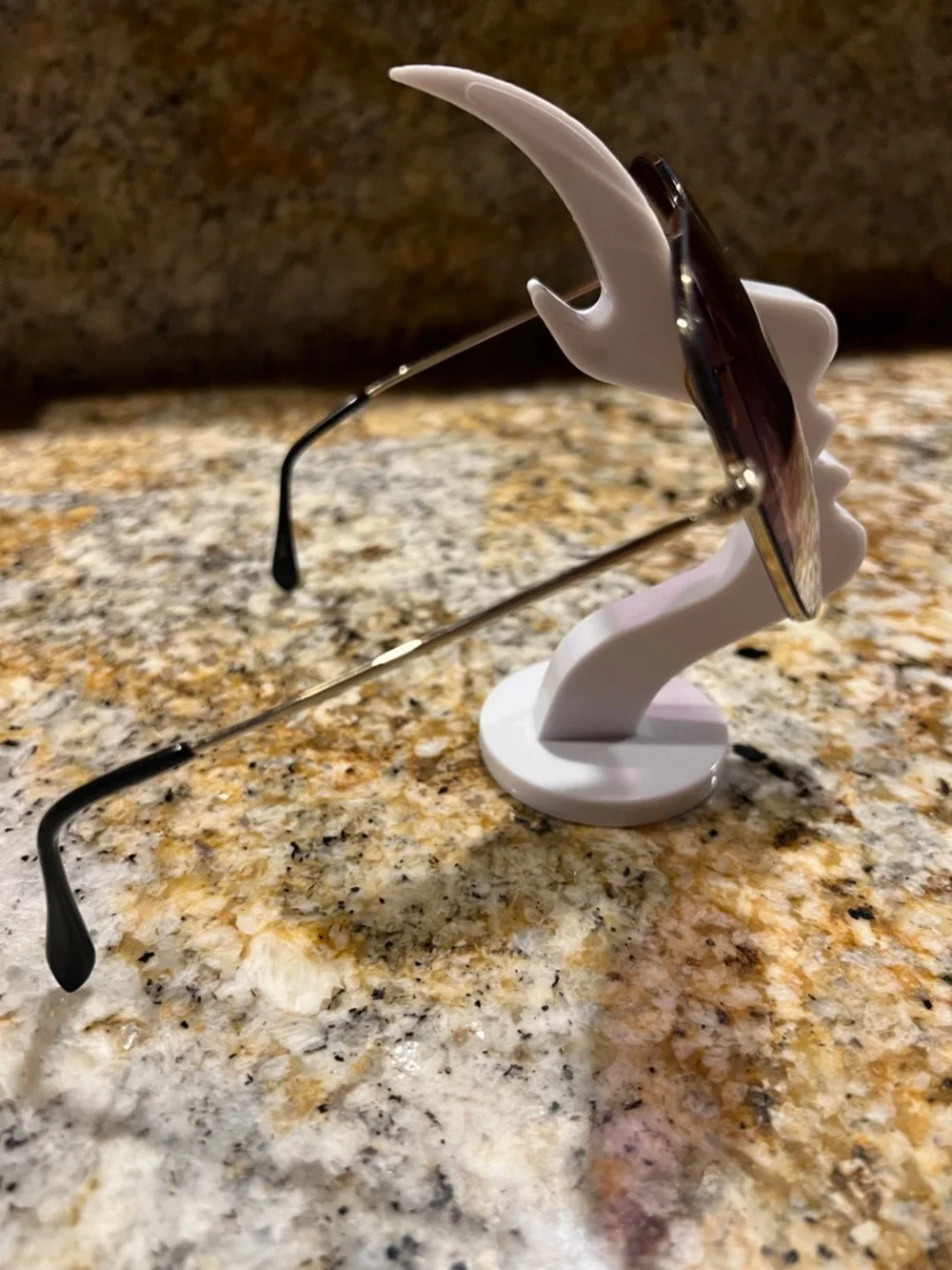 Gradient Lens  Round Sunglasses